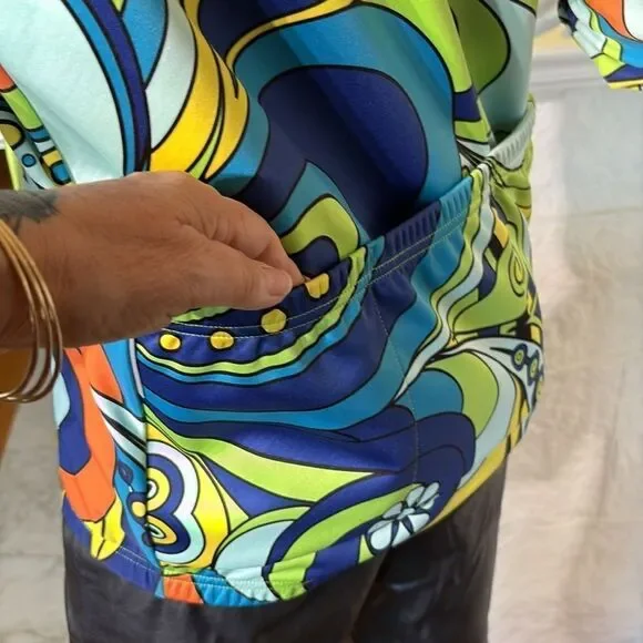 Hotel Zed Jakroo Bike Riding Multicoloured Jacket - Picture 7 of 14